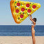 Sofá Inflable de Pizza para Relajación en la Piscina