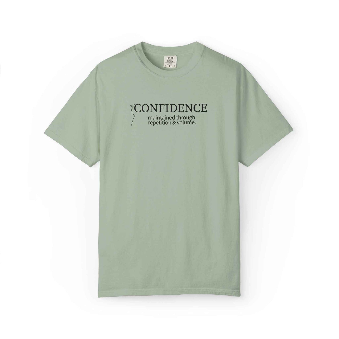 Camiseta Confidence Maintained – Edición Tipografía Minimalista
