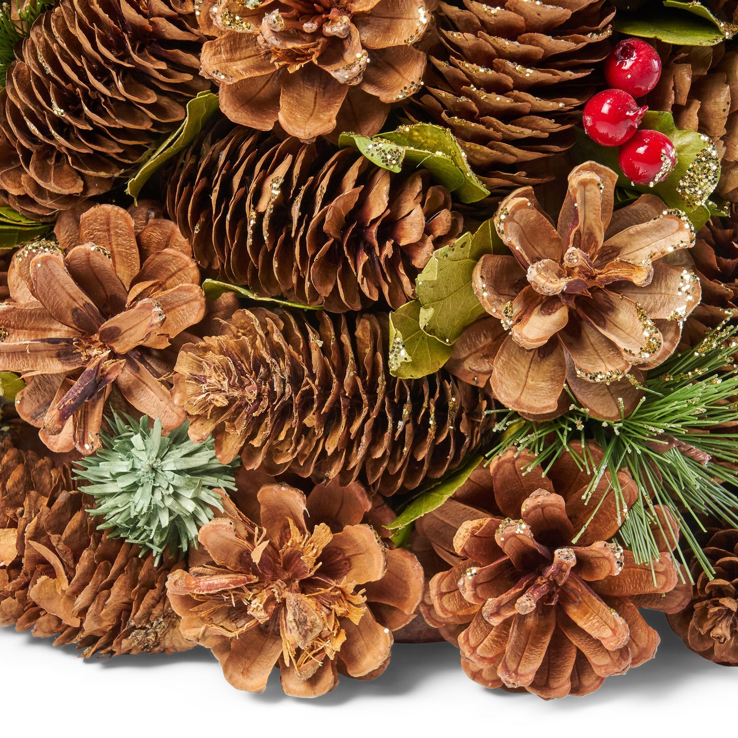 Natural Pine Cone Table Top Tree