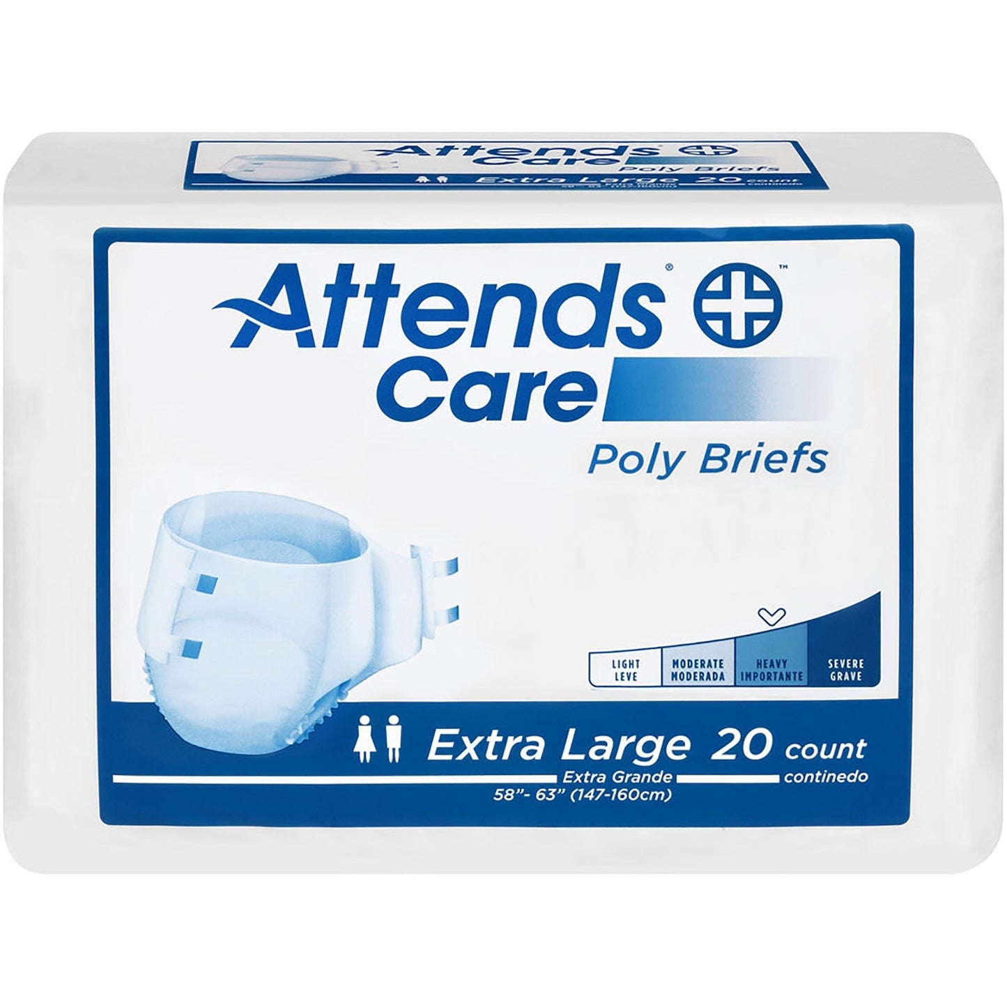 Attends Care Heavy Incontinence Brief - Extra Large