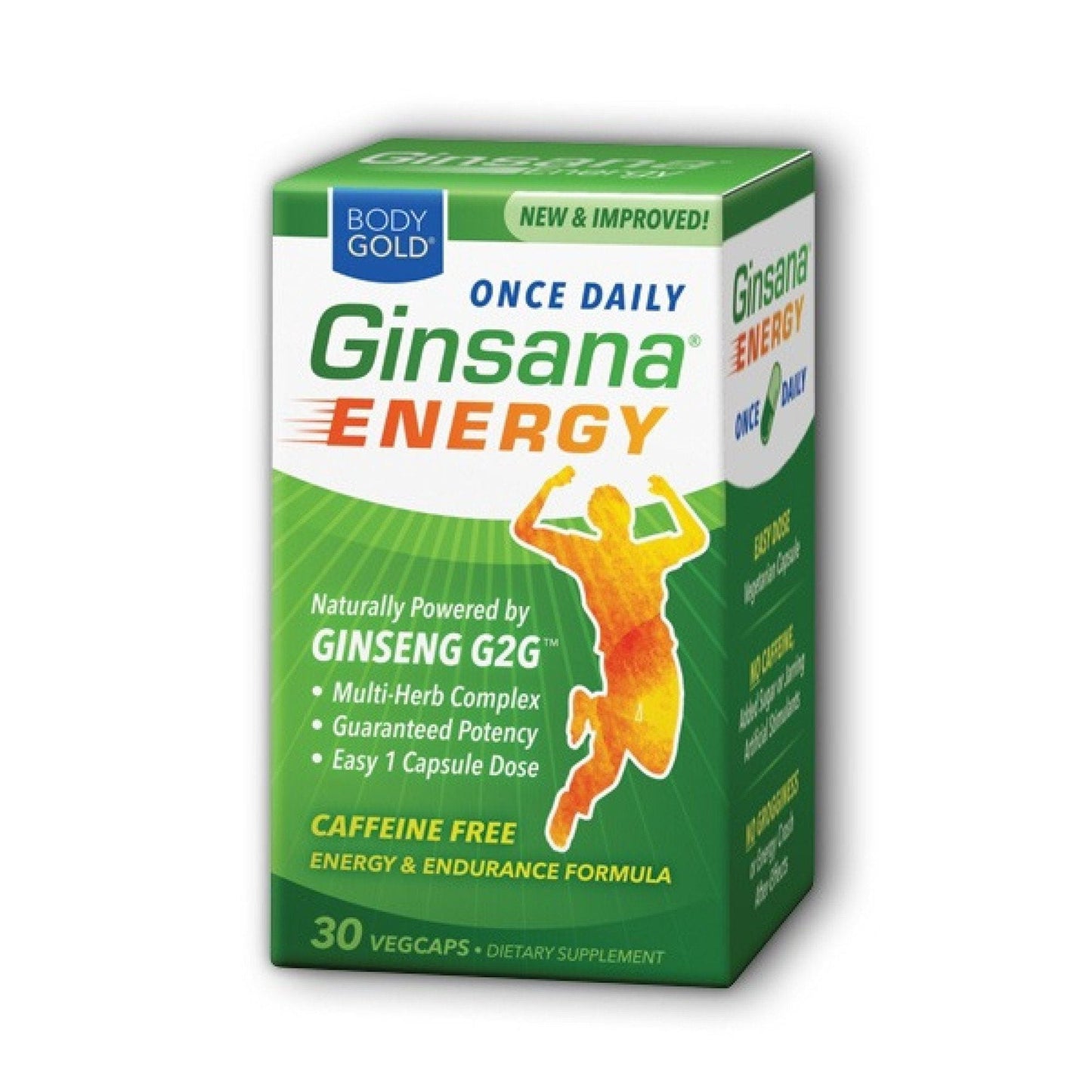 Ginsana Energy - 30 Capsules de Vitalité Naturelle