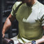 Camiseta de manga corta transpirable para hombres en tallas grandes