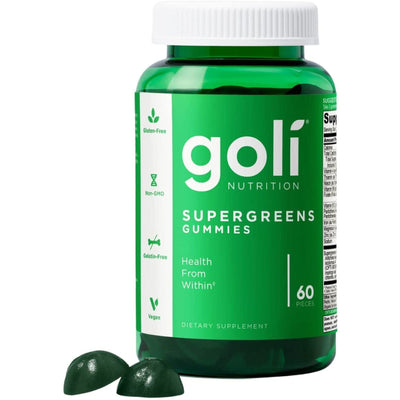Goli Nutrition Gummies Vegan Supergreens