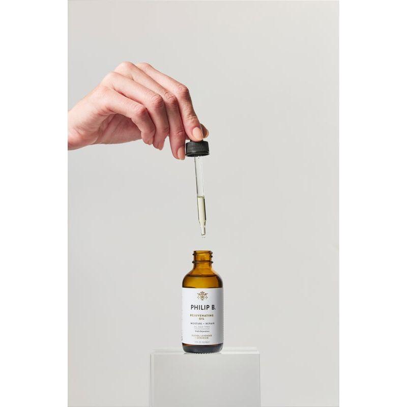 Traitement à l'huile régénérant Philip B. pour cheveux et cuir chevelu secs - 2 oz