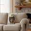 Cojín Águila Cansada — Decoración Elegante y Sólida