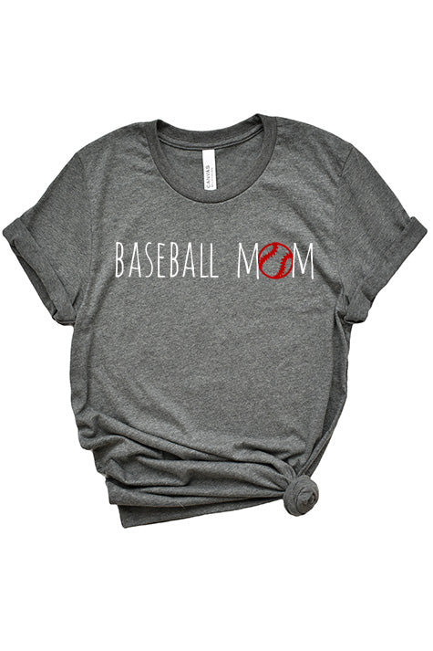 Baseball Mom Soft Cotton Tee - Korvel