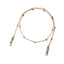 Bead metal glasses chain mask chain women's sunglasses chain accessories non-slip dual use - Korvel