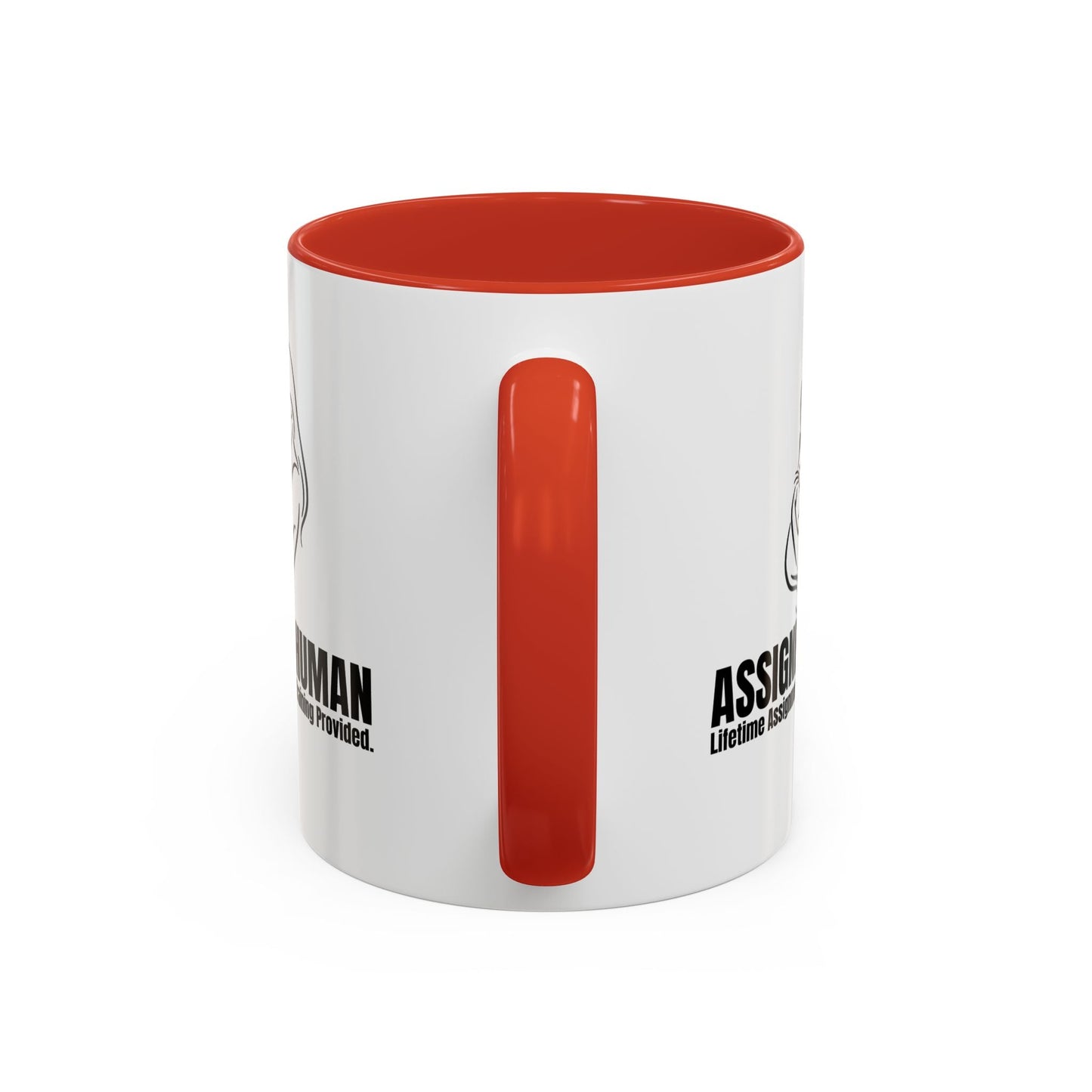 Assigned Human Mug – Cat Coffee Cup