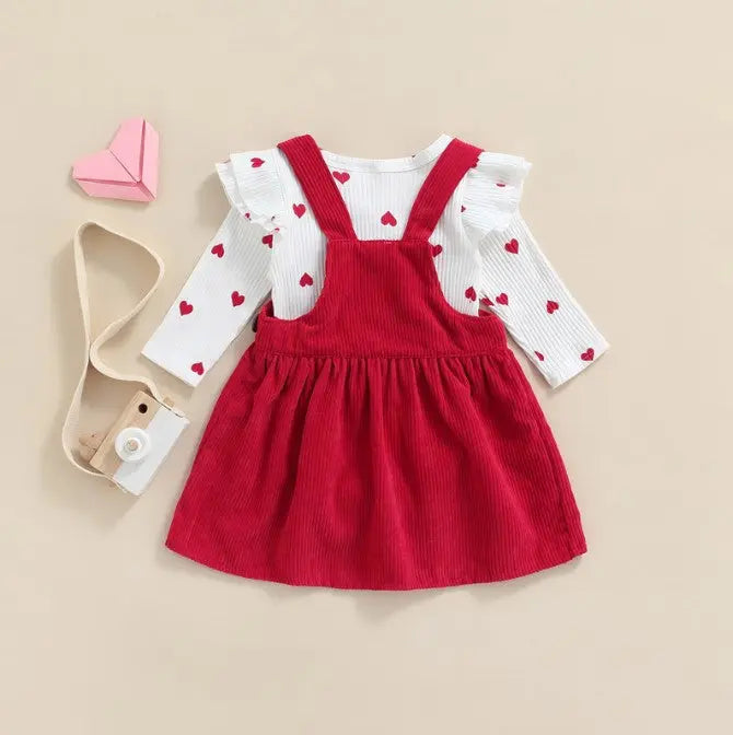 Baby Girl Valentine's Day Heart Dress
