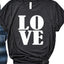 LOVE 1247 Unisex T-Shirt - Korvel