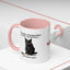 Charming Cat-Themed Accent Coffee Mug (11oz & 15oz) - Korvel