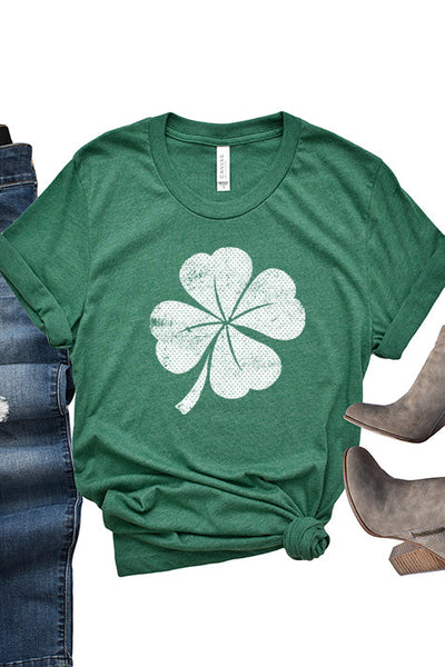 White Clover-1249 Unisex T-Shirt - Korvel