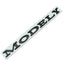 Suitable for Tesla Model 3/Y modified metal rear badge MODELY red letter car badge sticker - Korvel