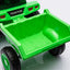 12V Electric Ride-On Tractor "Black Knight" with Detachable Tugboat