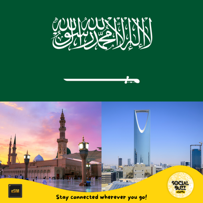 Saudi Arabia eSIM Data Plan for Seamless Connectivity
