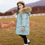 Children's Mid-Length Down Jacket - Stylish Winter Coat