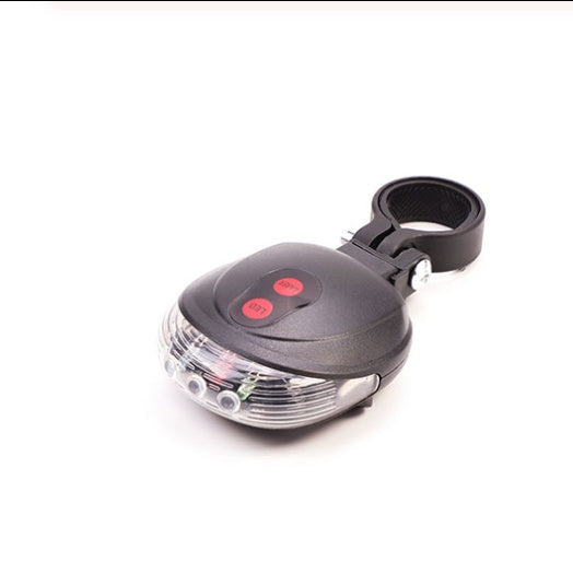 5-LED Bicycle Tail Light with Dual Laser Safety - Korvel