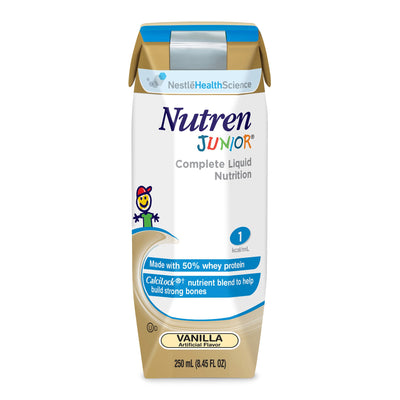 Nestle Nutren Junior Vanille - Boîte de 24, 8,45 FL OZ Chacune
