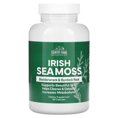 Country Farms Irish Sea Moss Capsules - 90 Count