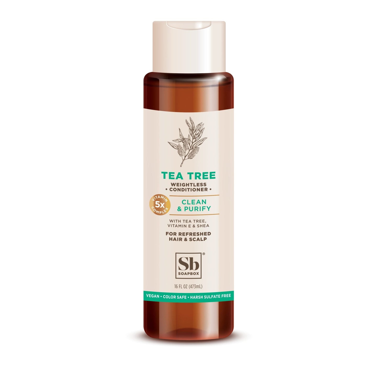Soapbox Er, Weightless Tea Tree Conditioner - 16 Fl Oz