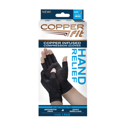 Guantes de compresión Copper Fit Hand Relief, S/M