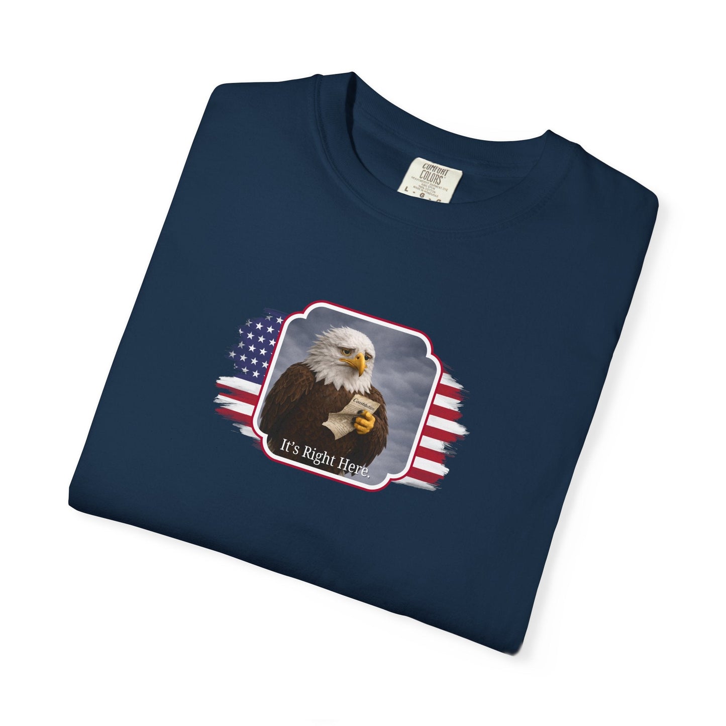 Camiseta de Parodia Política It’s Right Here
