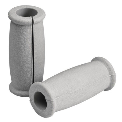 Empuñaduras para muletas Carex en gris sólido