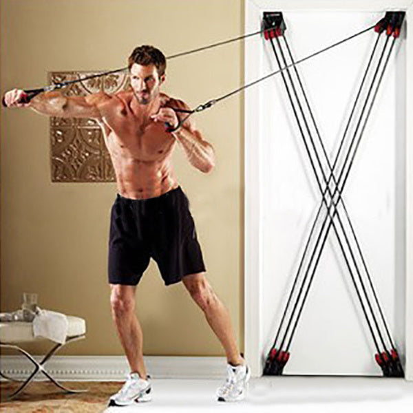 Versatile Home Fitness Door Exercise System - Korvel