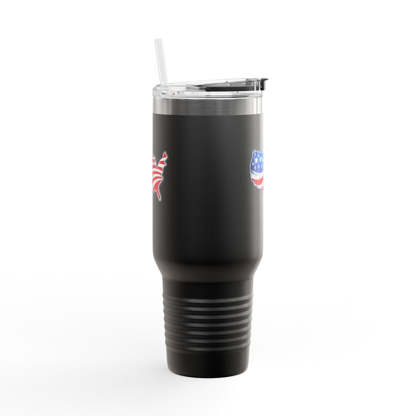 USA Map 40oz Insulated Tumbler with Handle