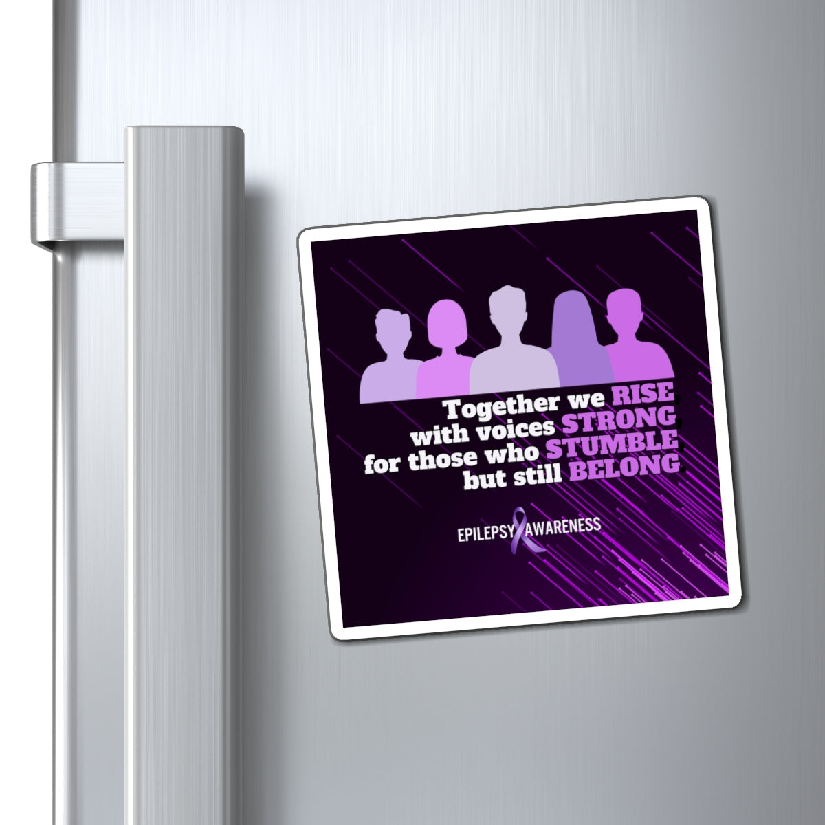 Empower Your Space with Together We Rise Magnets - Korvel