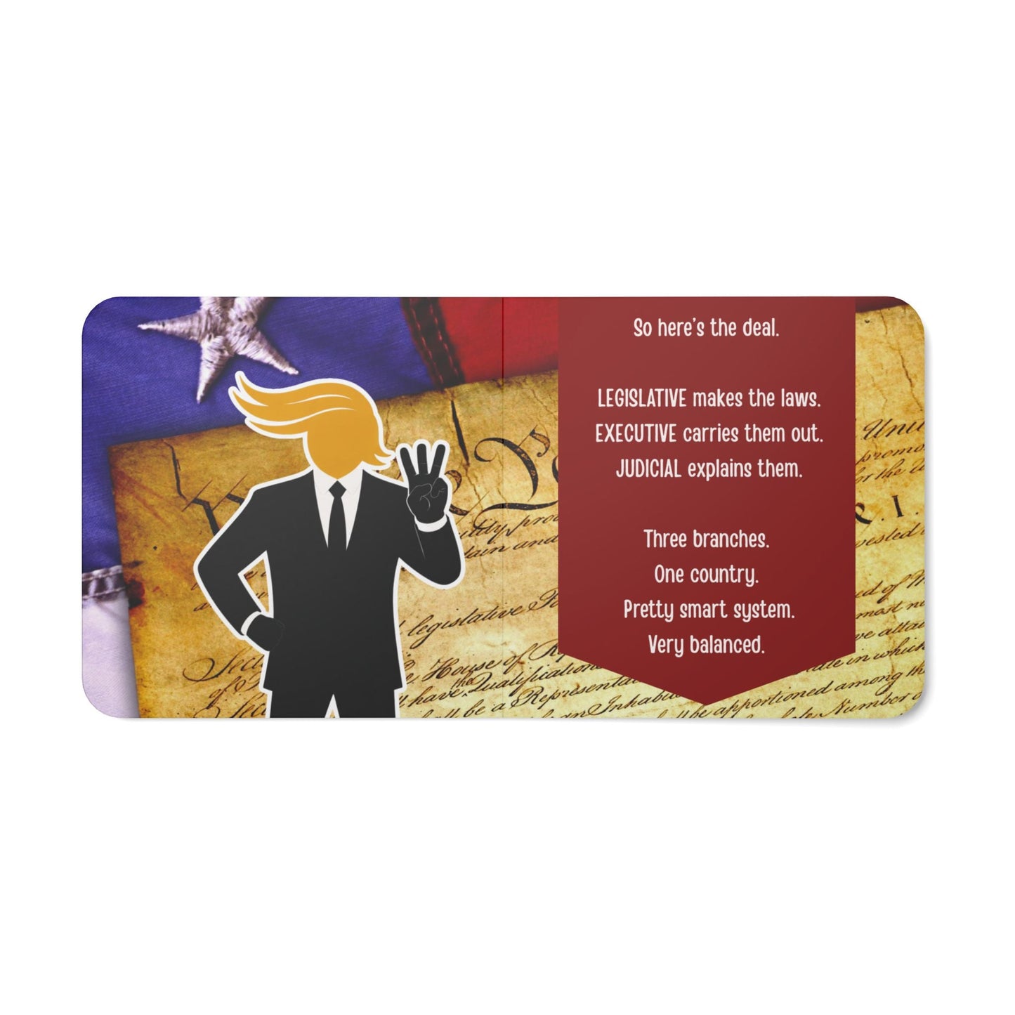 Patriotic Board Book — Three Branches, One Country