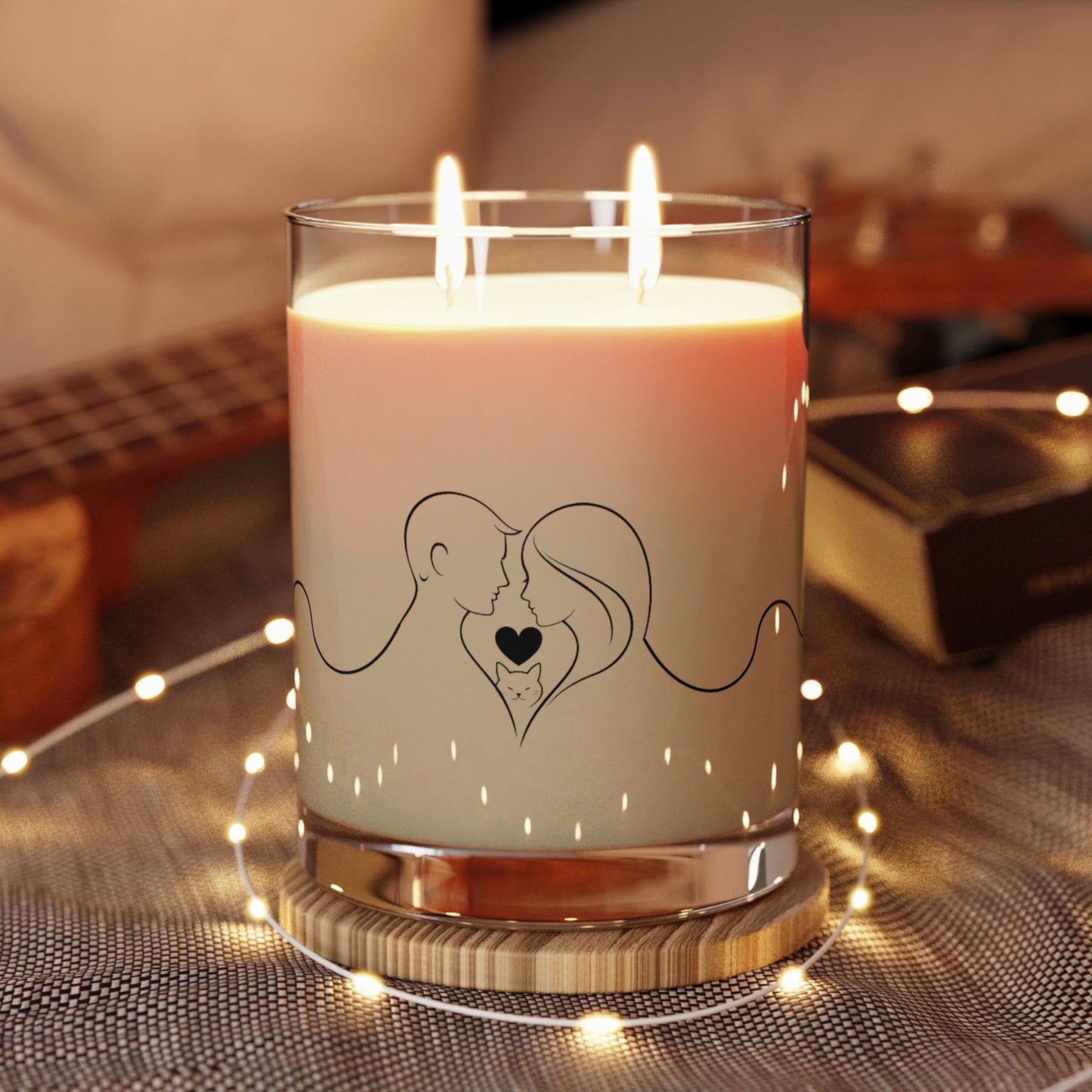 Love Lives Here – Valentine Candle