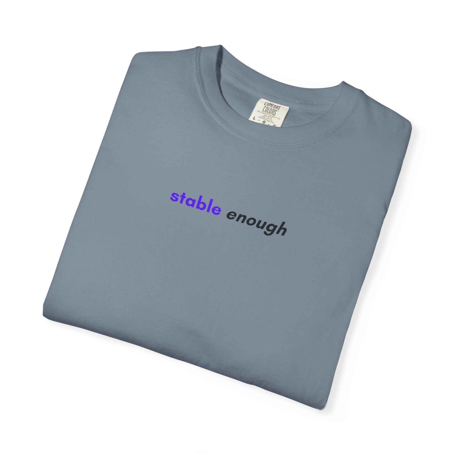 Camiseta de Conciencia sobre la Epilepsia Stable Enough