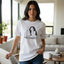We Coexist T-Shirt – Minimalist Cat Lover Graphic Tee