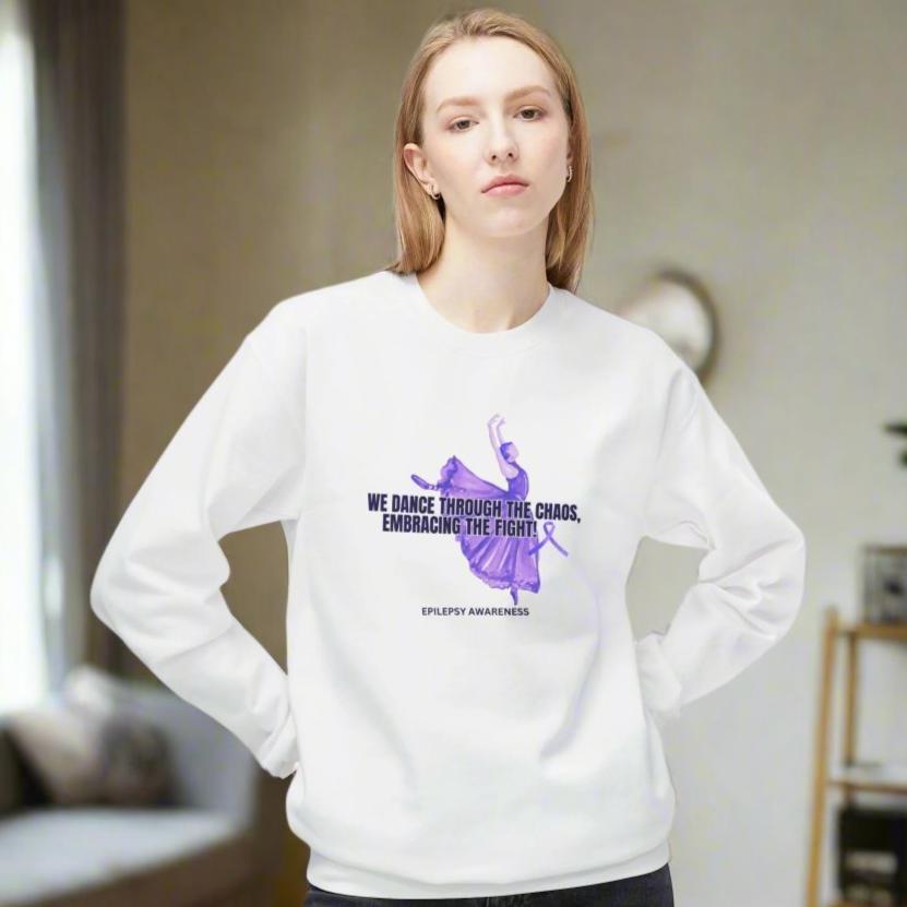 Sweatshirt en polaire Softstyle Dance Through the Chaos
