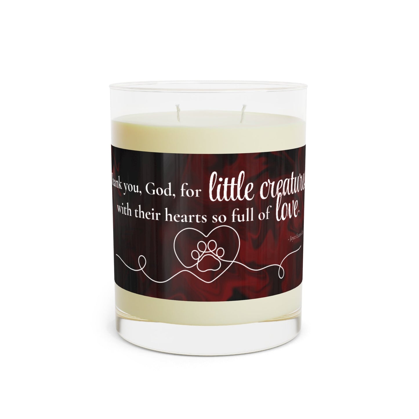 Bougie Parfumée Little Creatures - Verre Complet, 11oz