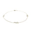 Elegant Sterling Silver Infinity Anklet