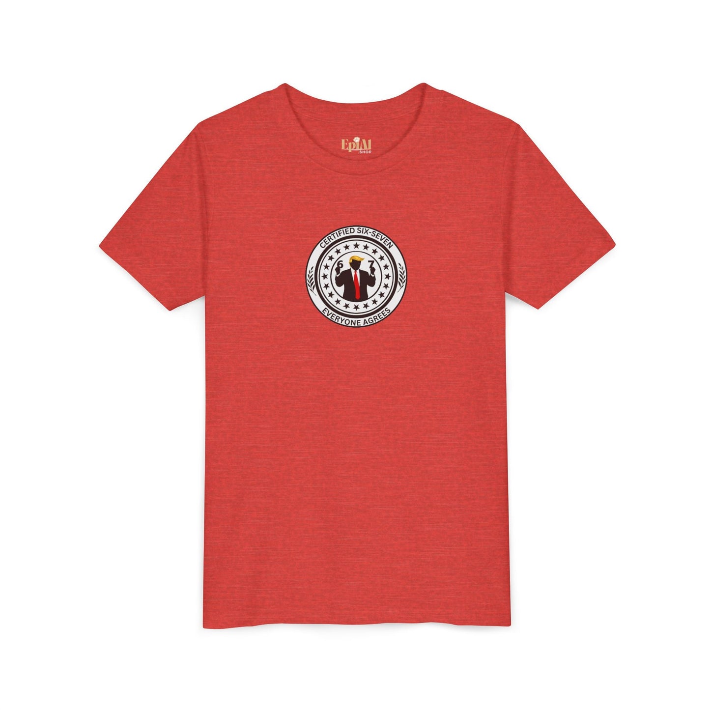 Camiseta Infantil Certificada Six-Seven