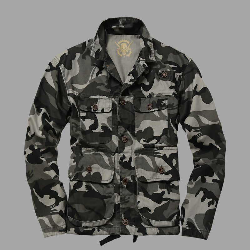 Premium Camouflage Trucker Jacket