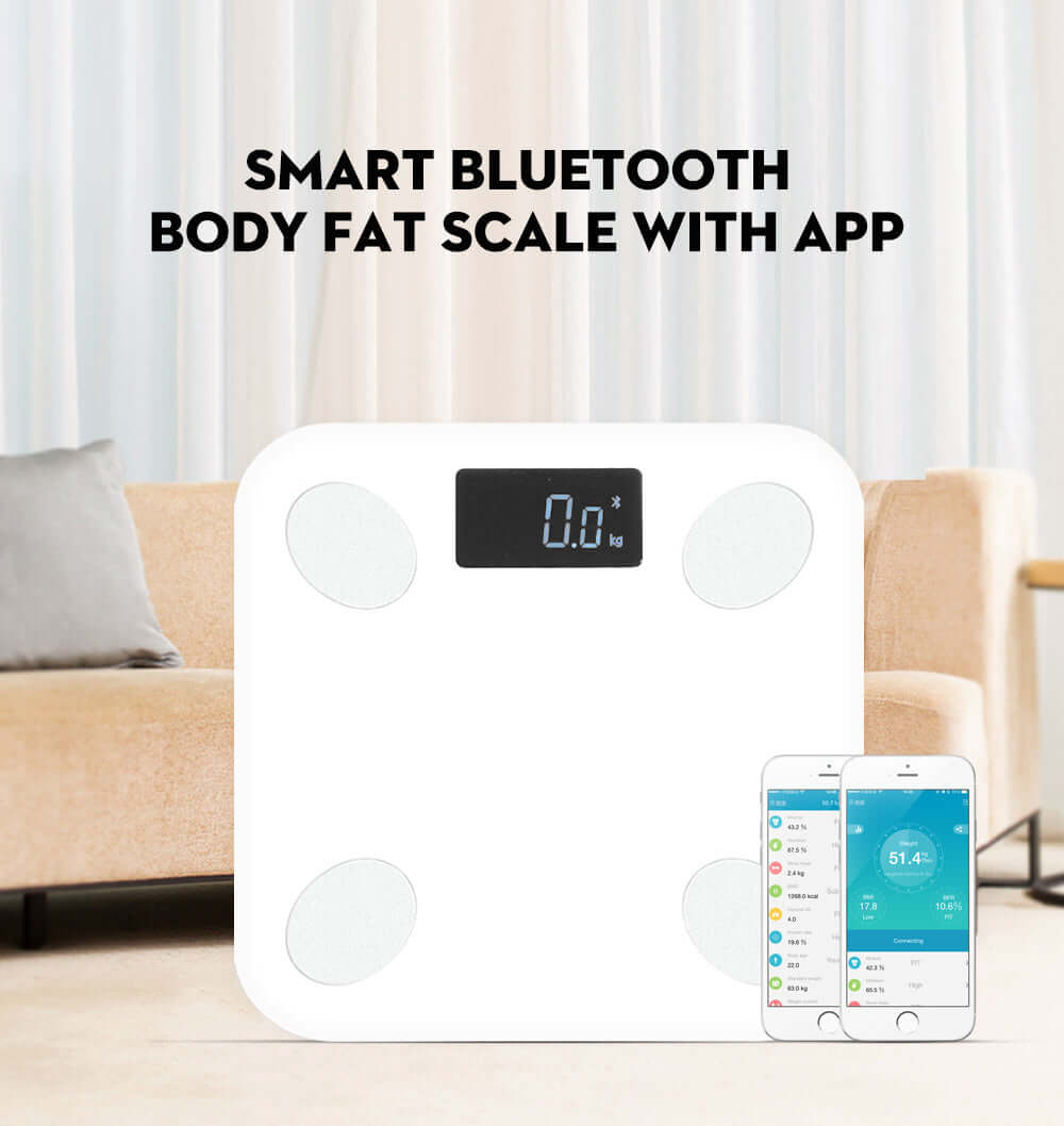 Precision Body Fat Analyzer and Weight Scale for Fitness Enthusiasts - Korvel