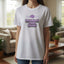 T-shirt unisexe en coton lourd Brainwaves Stable Enough