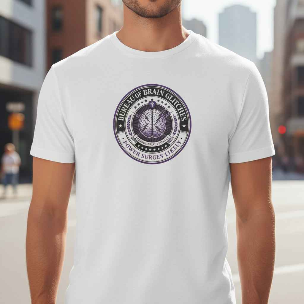 Camiseta Bureau of Brain Glitches – Camiseta de Concienciación sobre la Epilepsia