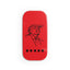 Minimal Line Portrait Phone Grip — Red Signal Edition