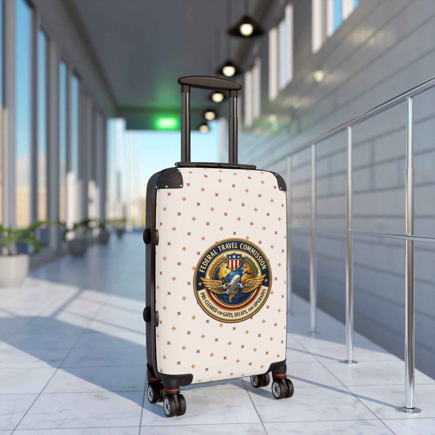 Valise de la Commission fédérale des voyages - Élégante et fonctionnelle