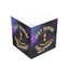 Spooky Witch Cat Lady Note Cube