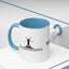 Purrseverance Accent Coffee Mug - Stylish & Functional