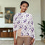 Purple Flowers Epilepsy Awareness Light Scarf