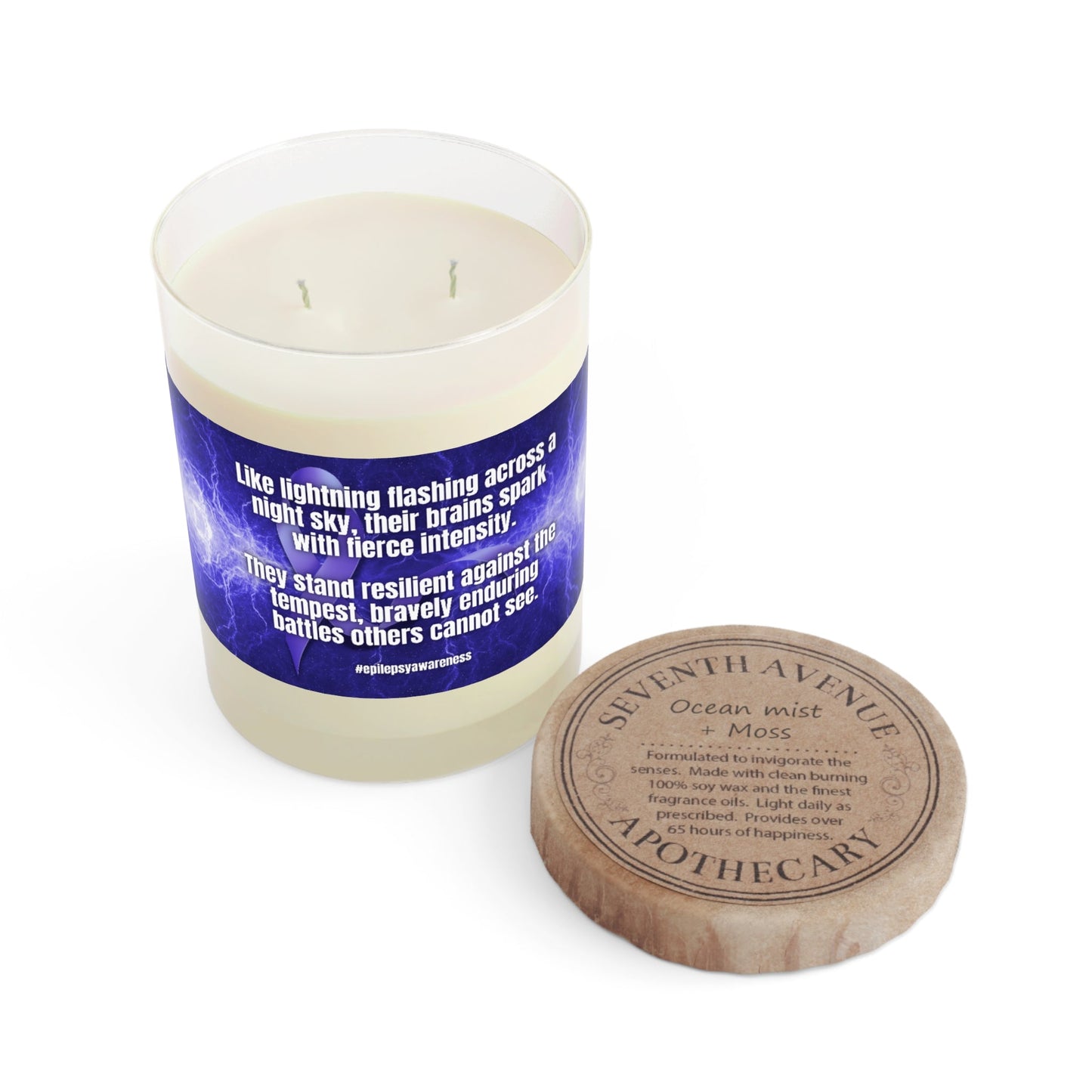 Vela Aromática Resiliente Contra la Tormenta - 11oz