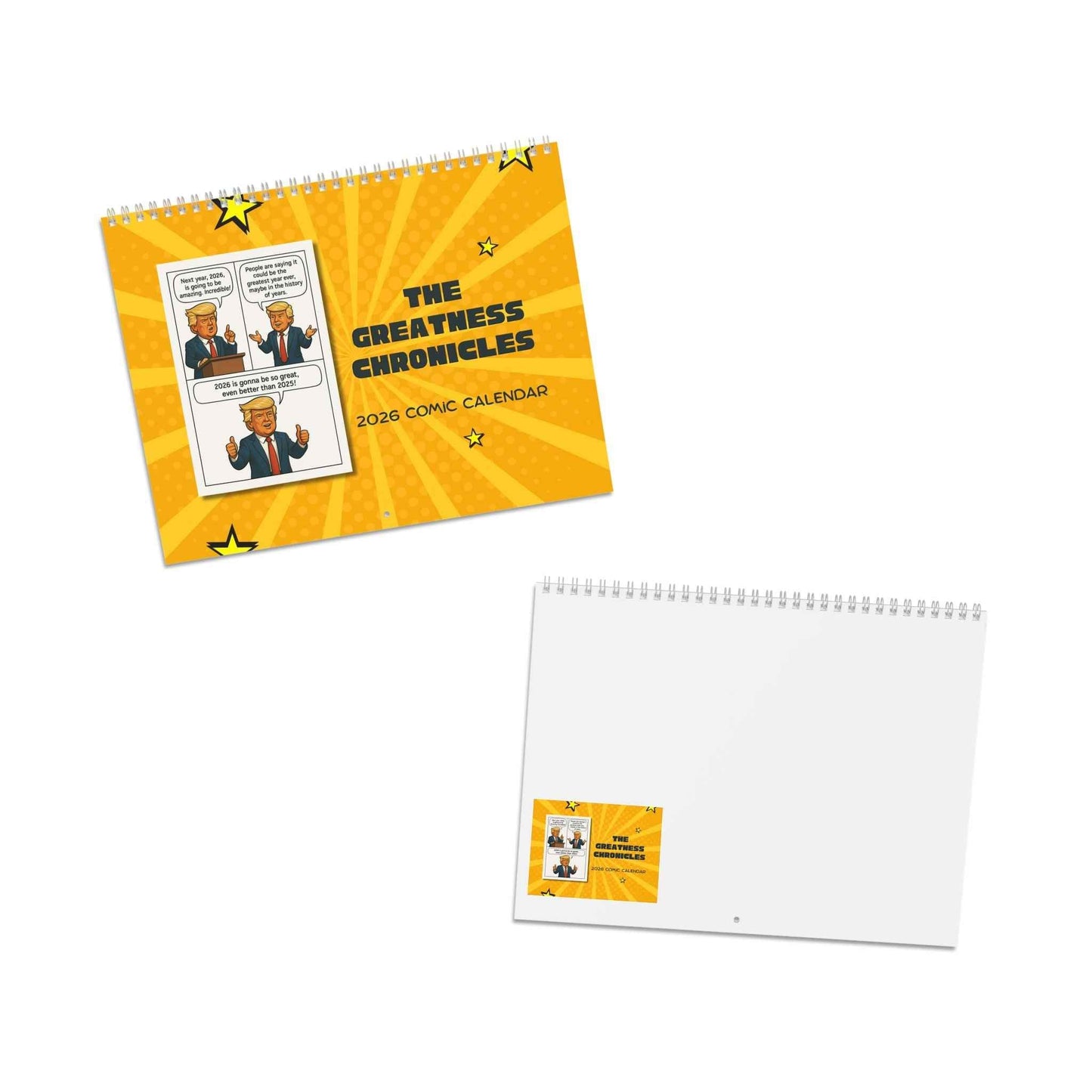 Les Chroniques de la Grandeur : Calendrier Comic 2026