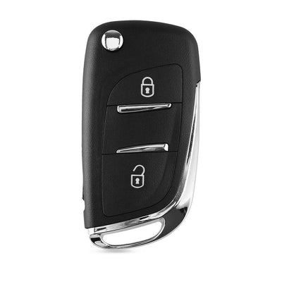 KEYYOU Modified Filp Folding Remote Car Key Shell Case For Peugeot 207 307 407 408 308 For Citroen C4 C2 HU83/VA2 Blade CE0536 - Korvel